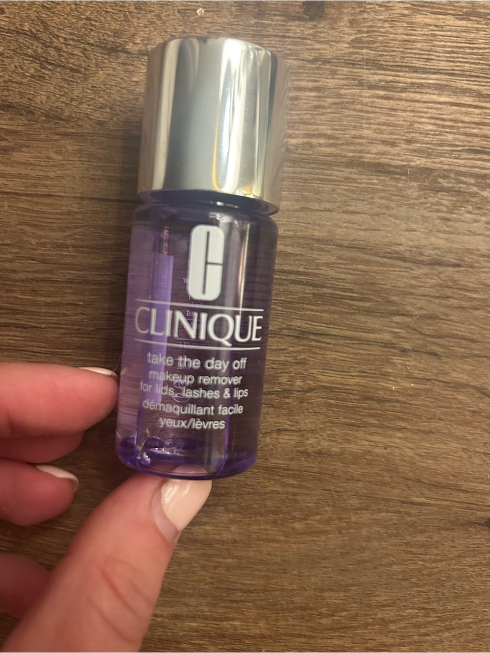 Clinique Take The Day Off Makeup Remover - Purple and Silver Bottle